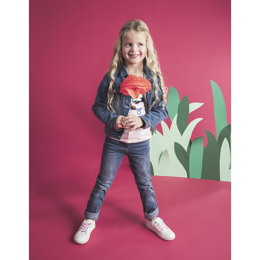 Chaqueta de felpa efecto desgastado con bolsillos  Additional Chaqueta de felpa efecto desgastado con bolsillos