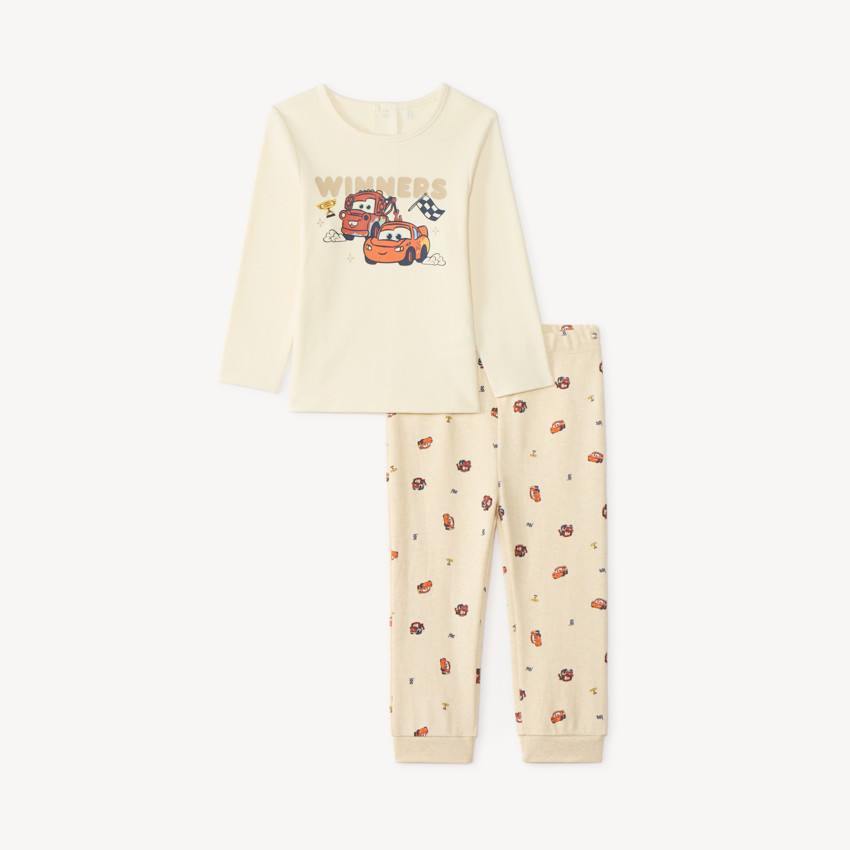 Conjunto de pijama largo bebé niño Flash McQueen Disney-Pixar (acabados diferentes según la edad) 