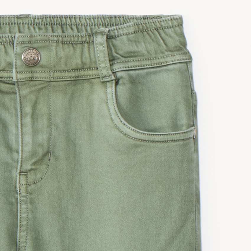 Jean style denim effet cargo doublé pour garçon  