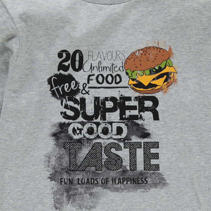 Camiseta manga larga con estampados 