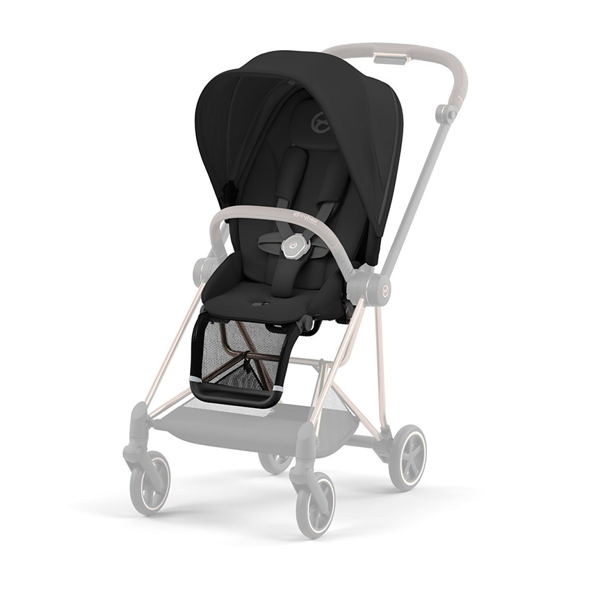 Habillage de siège pour poussette Mios 3 sepia black 