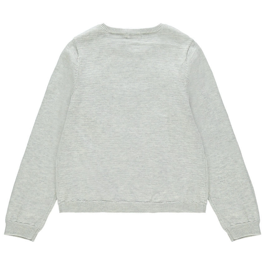 Jersey de punto con corazones de lentejuelas  Additional Jersey de punto con corazones de lentejuelas