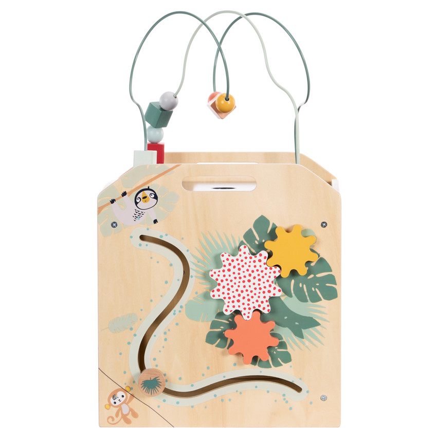 Cube de actividades XXL de madera Happy Wild 