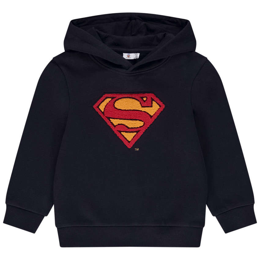 Sudadera de felpa con capucha Superman Warner para niño 