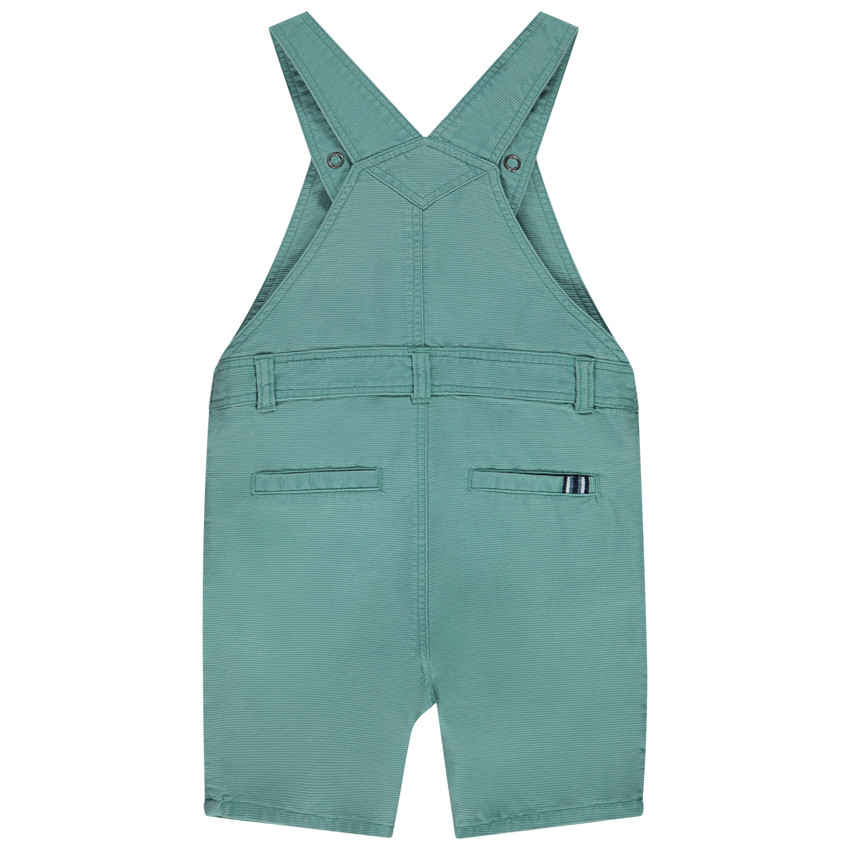 Mono corto de algodón armuré con estampado de palmera para bebé niño 