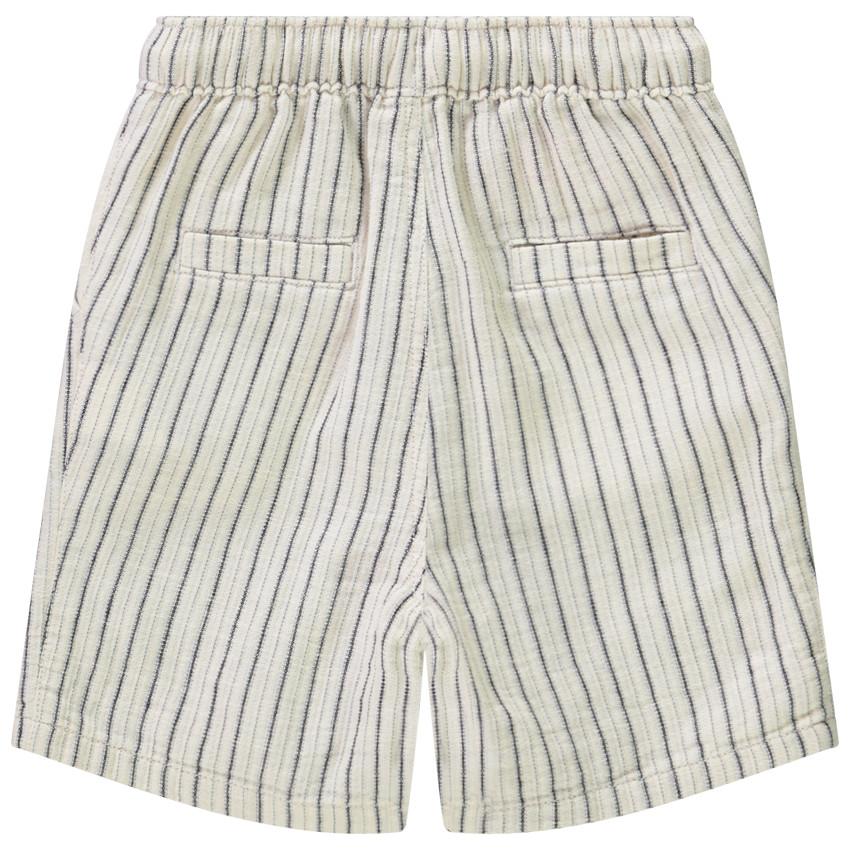 Bermudas de tela a rayas para bebé niño 
