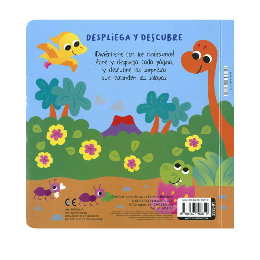 Cuento Unicornios colección Despliega y descubre +3 años 
