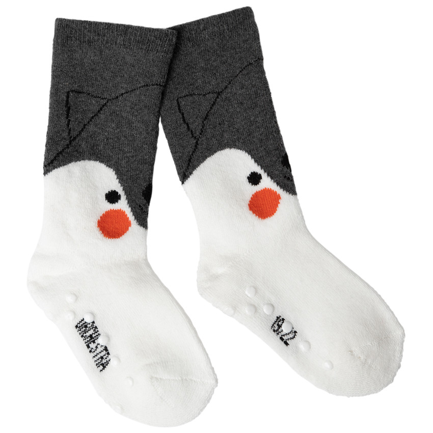 Calcetines antideslizante altos motivo  animal 