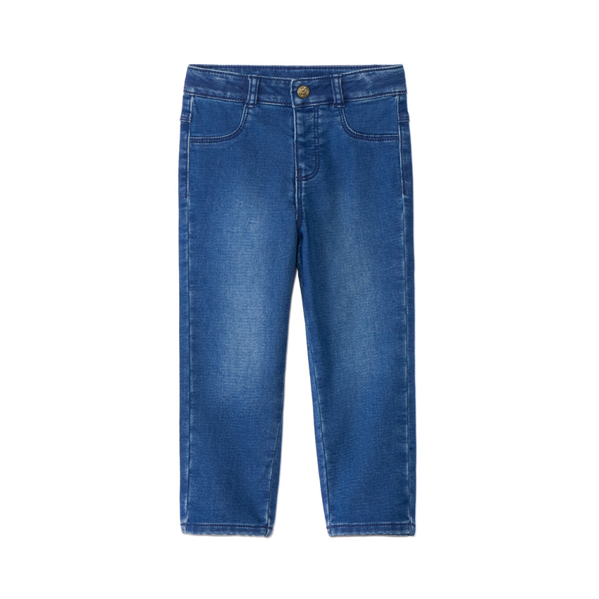 Vaqueros efecto denim lisos para bebé niño 