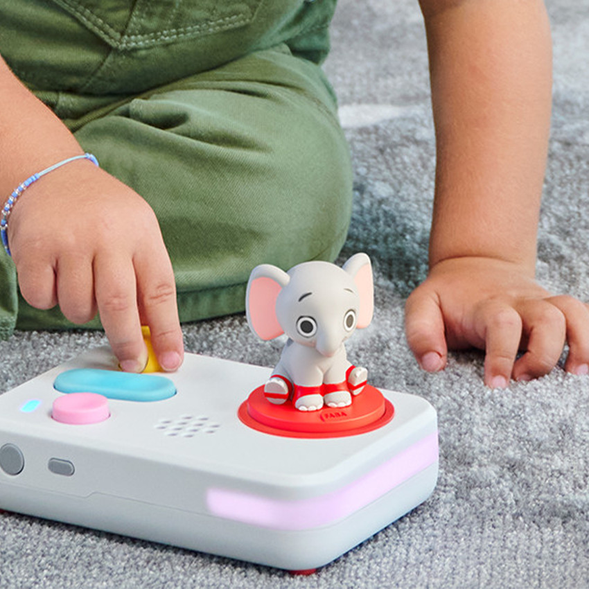 Figurita sonora Las canciones de Ele el elefante para cuentacuentos Faba y Faba+ 