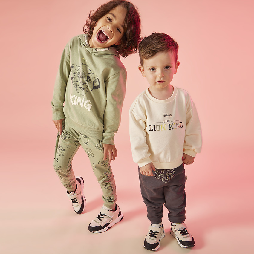 Jogging de felpa con estampado de Simba Disney para bebé niño 