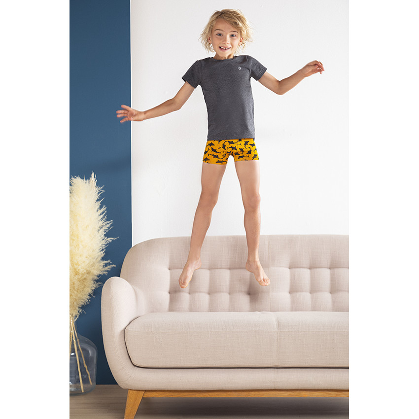 Pack 4 bóxers de algodón estampado fantasía 