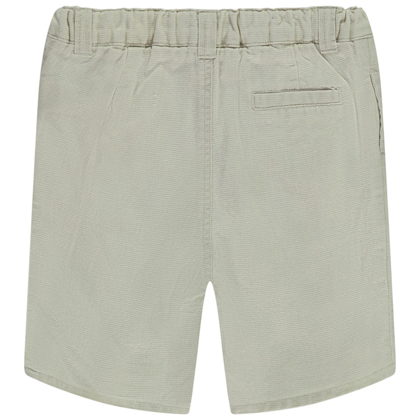 Bermudas de tela armada para bebé niño 