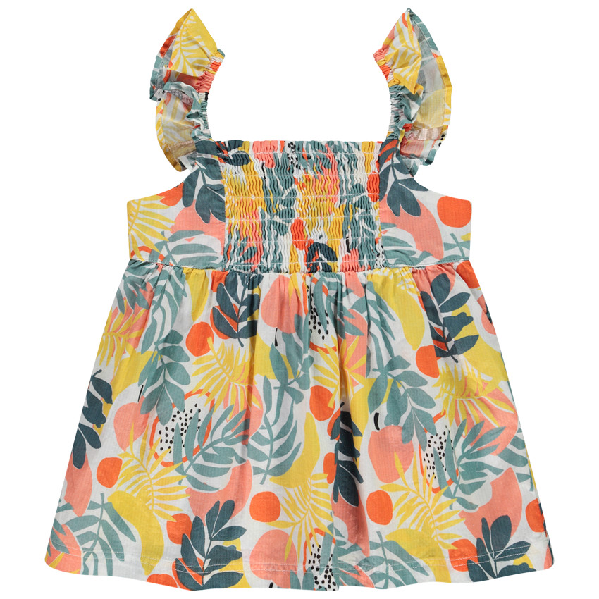 Túnica sin mangas estampado fantasía para niña 