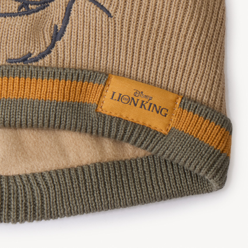 Bonnet ludique Simba Disney en tricot pour bébé garçon 