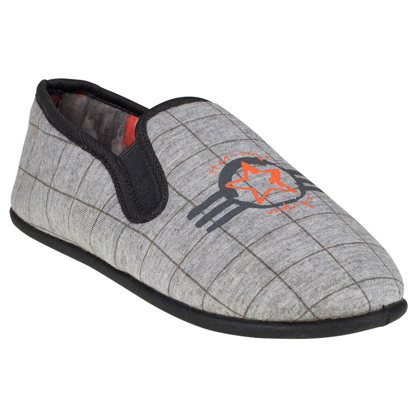 Zapatillas bajas de tejido de punto con estampado 