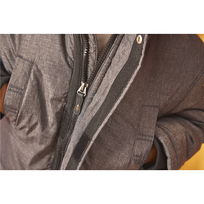 Parka grand froid déperlante à capuche en polyamide pour garçon 