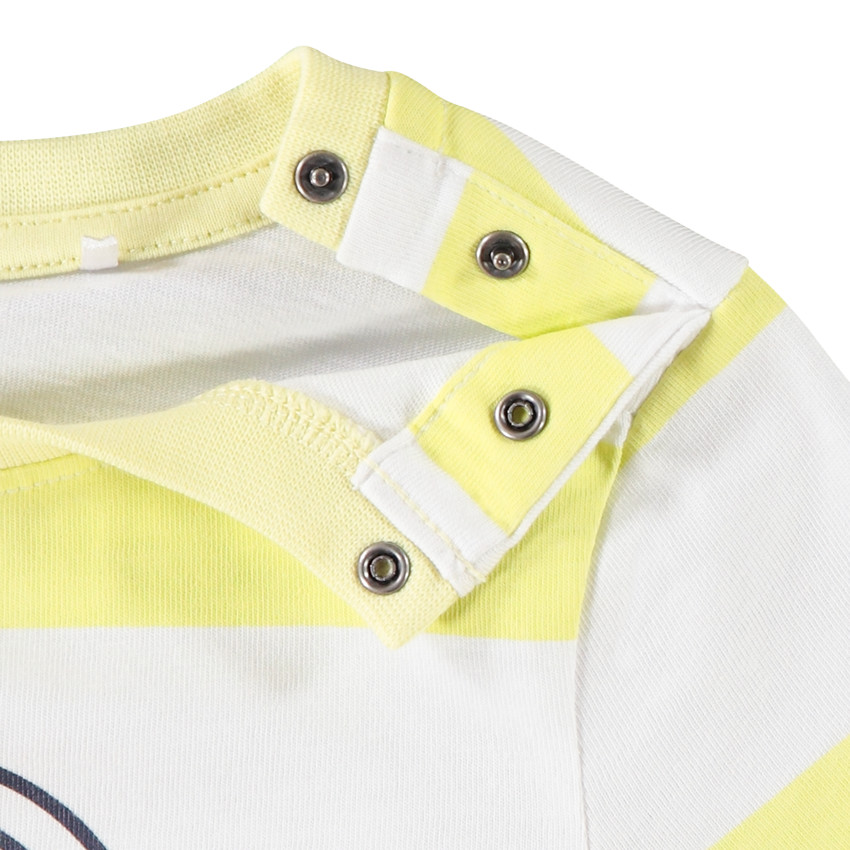 Camiseta de manga corta Batman Warner con bordado para bebé niño 