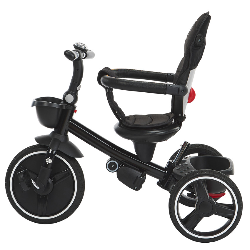 Triciclo Triky 5 en 1 evolutivo gris/negro 