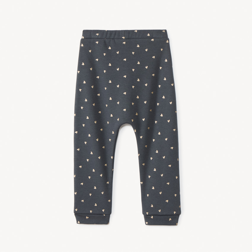 Pantalon de jogging imprimé cœurs pour bébé fille  