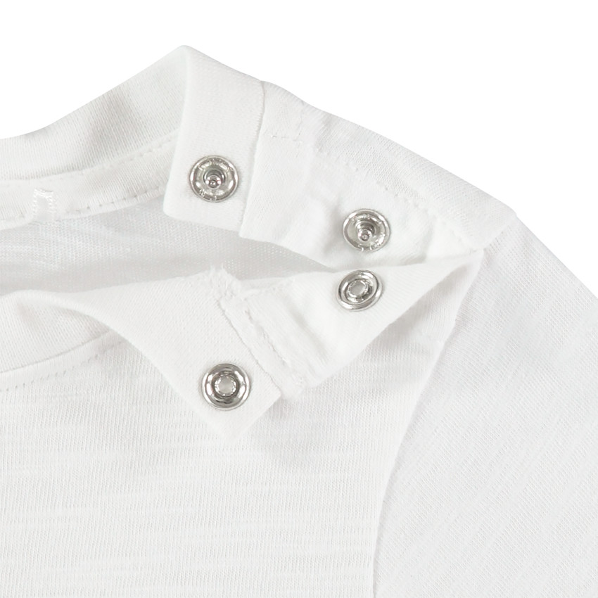 Camiseta de manga larga de algodón bio estampada rinoceronte   Additional Camiseta de manga larga de algodón bio estampada rinoceronte