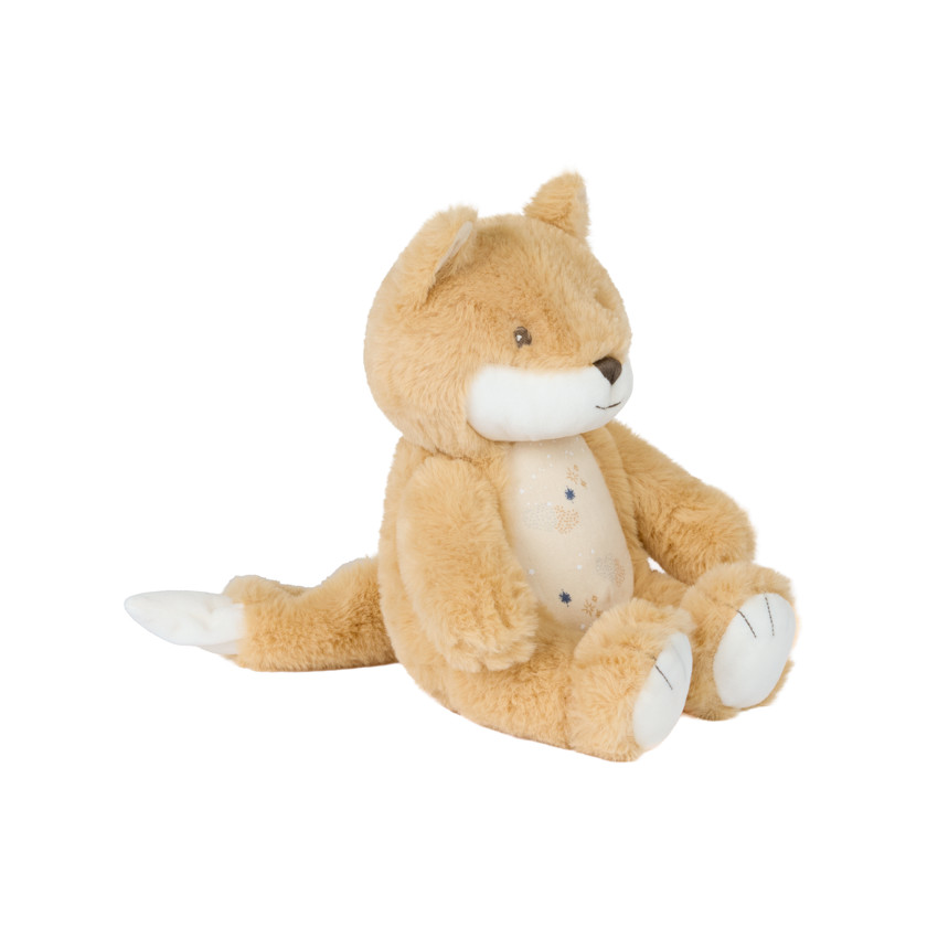 Peluche Léo el Zorro - 25 cm 