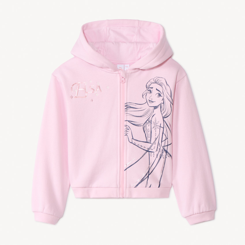 Cárdigan de felpa con lentejuelas Frozen Disney para niña 