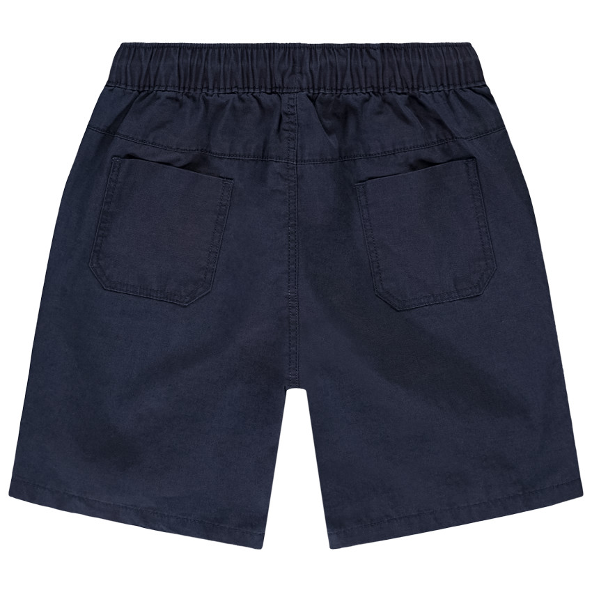 Bermudas de tela lisa para niño 
