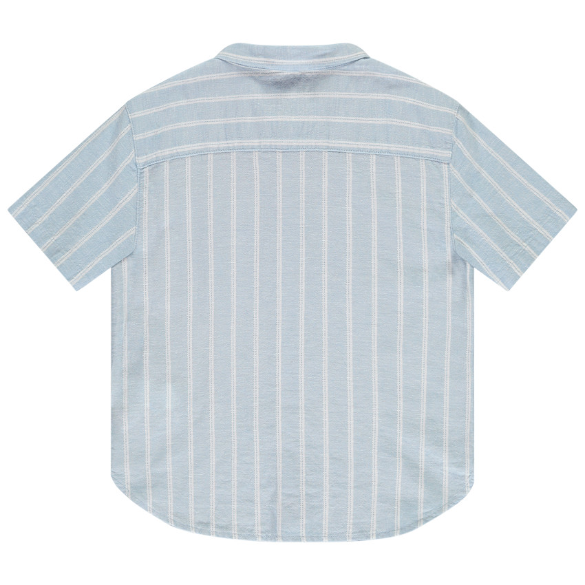 Camisa de manga corta a rayas para niño 
