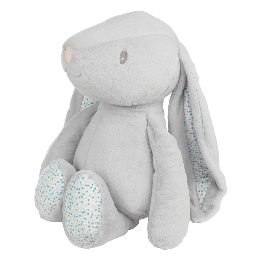 Peluche de 60 cm Célestin el conejo gris 