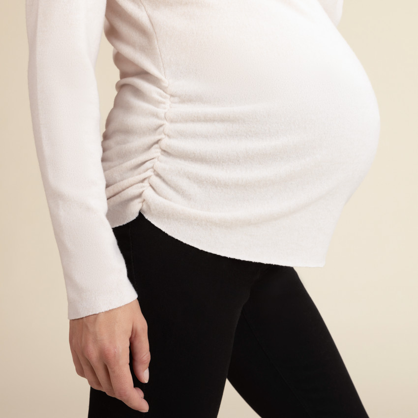 Suéter para embarazada liso 