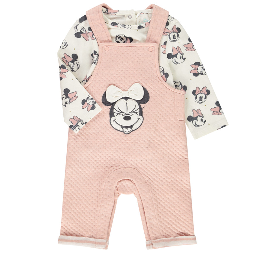 Conjunto peto + camiseta manga larga Minnie Disney 