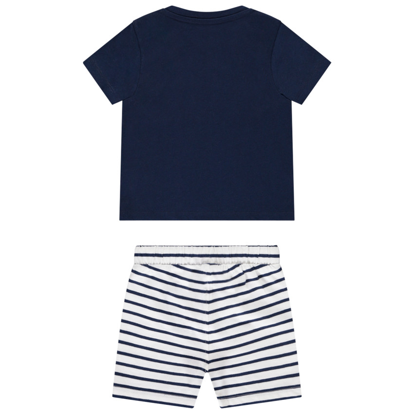 Conjunto de 2 piezas con motivos marineros para bebé niño 