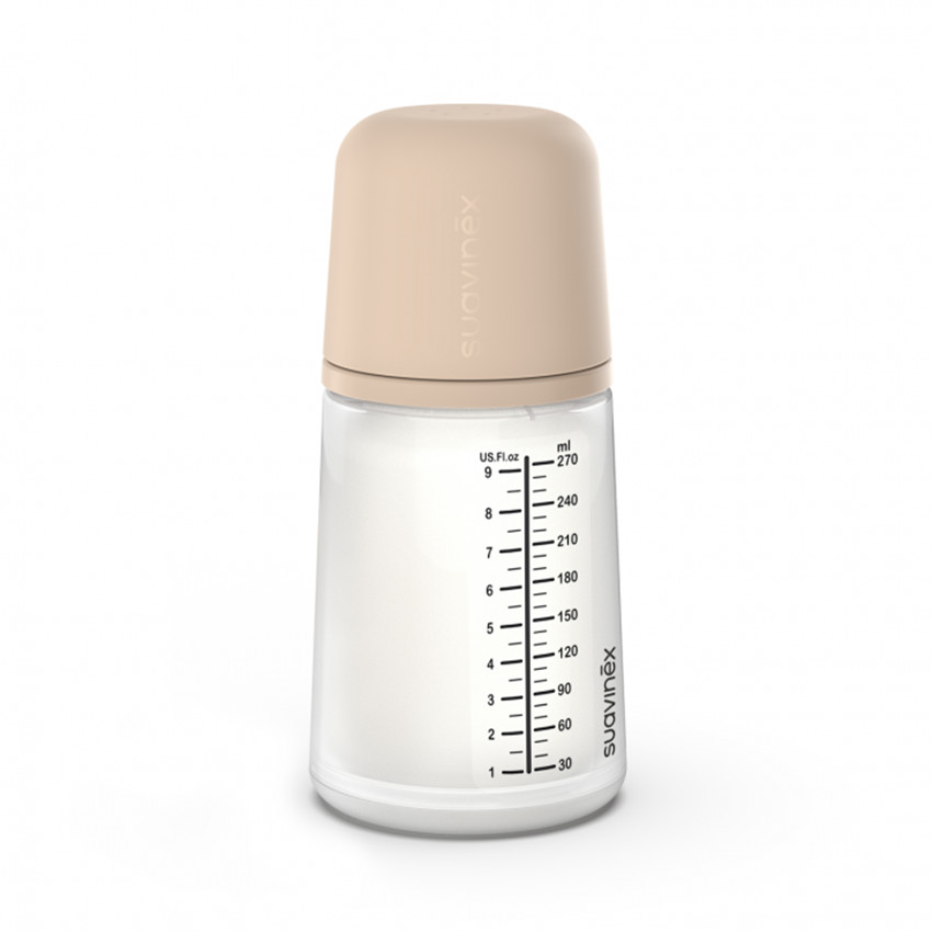 Biberón anticólicos Zero.Zero 270 ml flujo medio 3M+ Light 