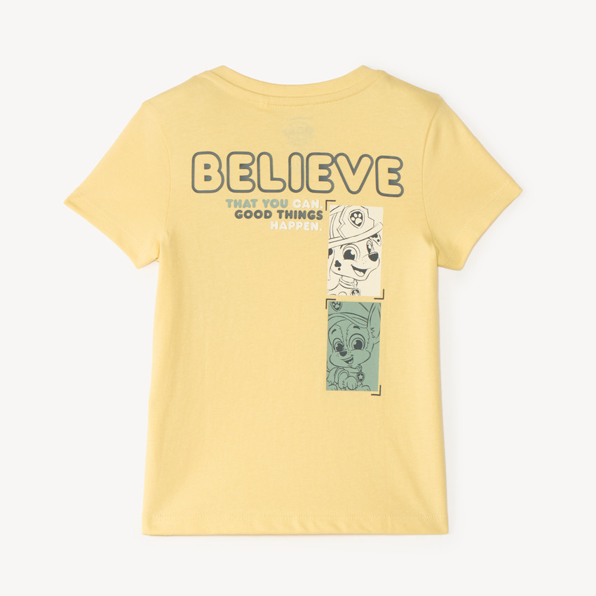 Camiseta de manga corta oversize con estampado de Patrulla Canina para bebé niño 