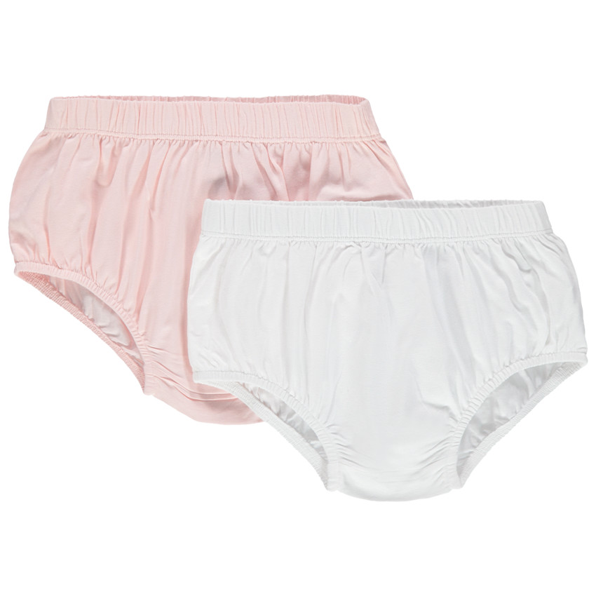 Pack de 2 braguitas lisas de algodón orgánico  Additional Pack de 2 braguitas lisas de algodón orgánico