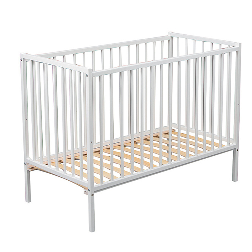 Cuna con barrotes Pocket 2.0 60 x 120 cm - Blanco  Additional Cuna con barrotes Pocket 2.0 60 x 120 cm - Blanco