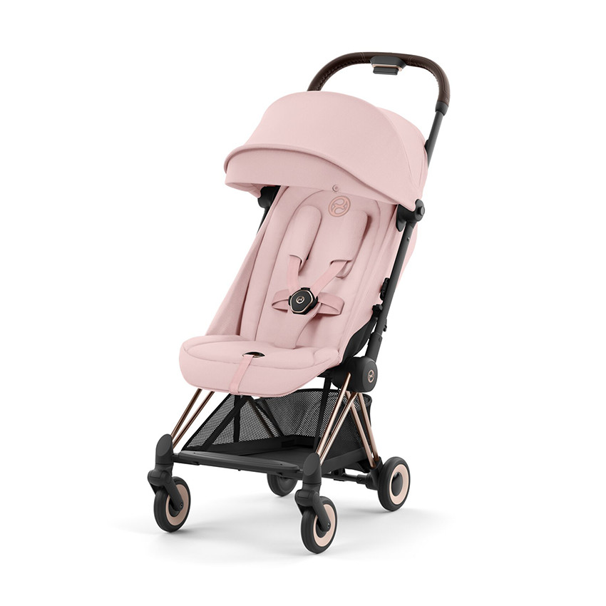 Silla de paseo ultra compacta Coya Rosegold/Peach pink 
