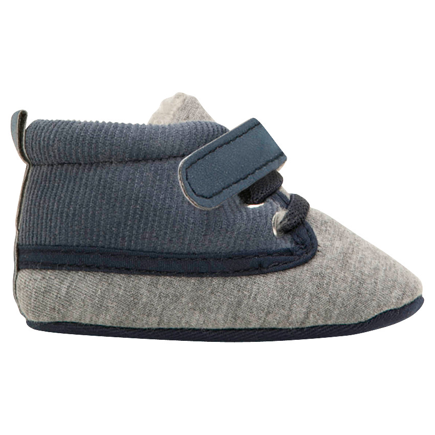 Botines flexibles para bebé chico con tiras y velcro 