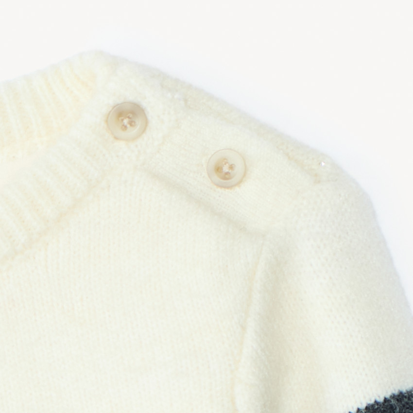 Pull en jacquard Mickey Disney pour bébé garçon 