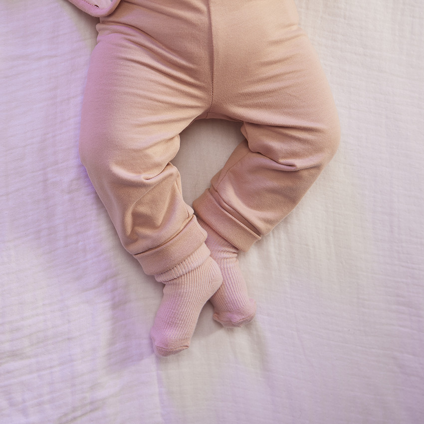 Conjunto de 4 piezas con turbante para bebé niña 