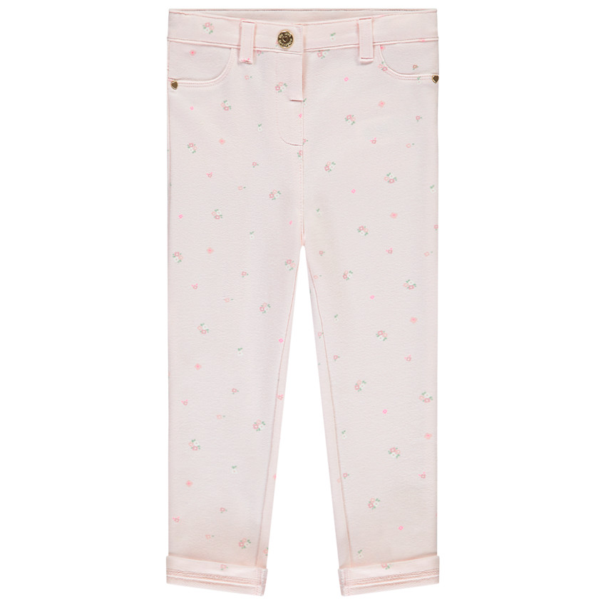 Jeggings de felpa estampados para bebé niña 