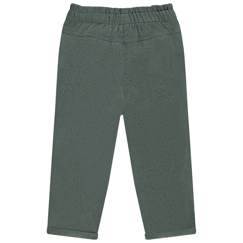 Pantalón de terciopelo acanalado con lazo para bebé niña  Additional Pantalón de terciopelo acanalado con lazo para bebé niña