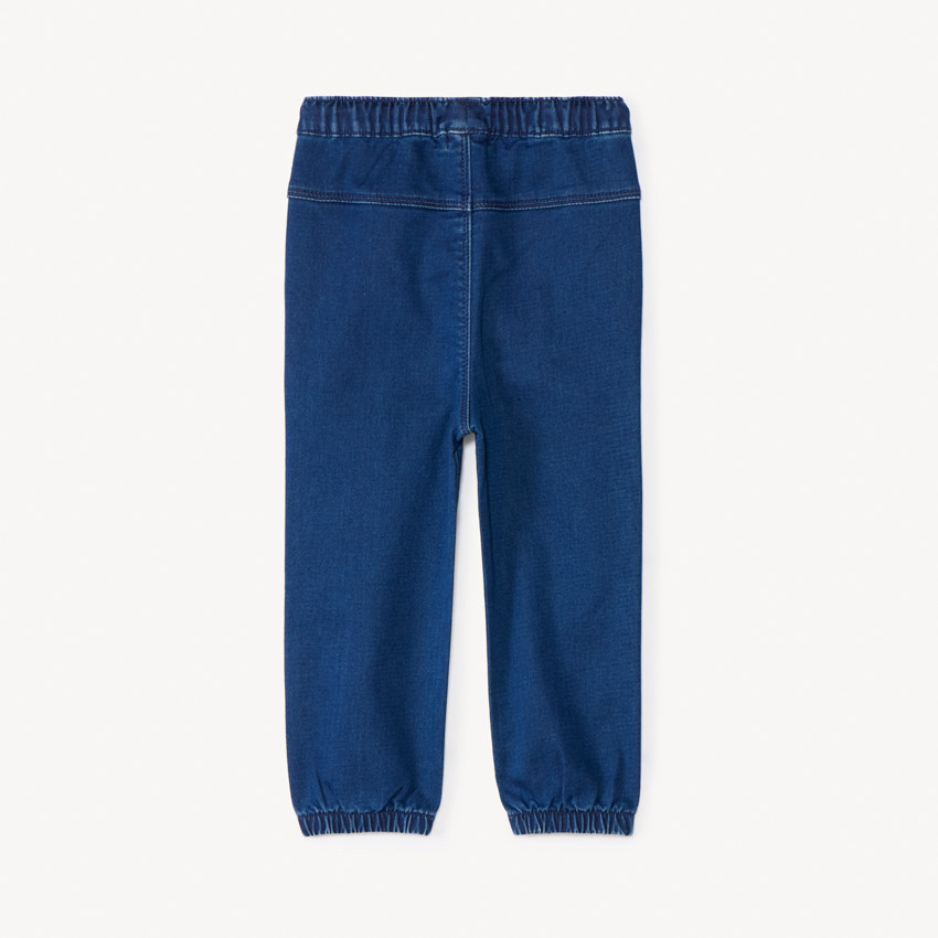Jean style jogger uni à poches pour bébé garçon  