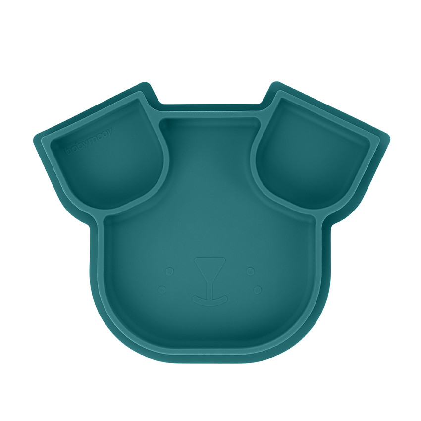 Plato compartimentado de silicona ISY PLATE - Perro 