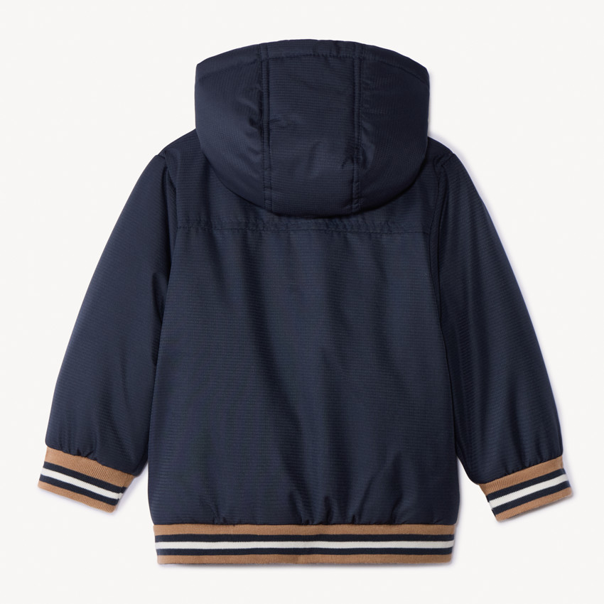 Cortavientos acolchado en ripstop para bebé niño 