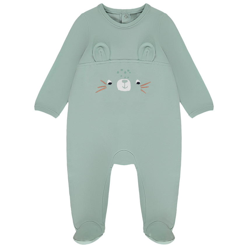 Pelele de jersey estampado tigre para bebé niño 