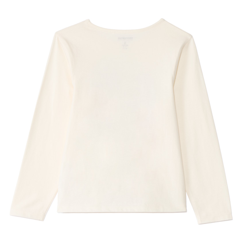 Conjunto de pijama de 2 piezas fantasía con pantalón de lunares para niña 