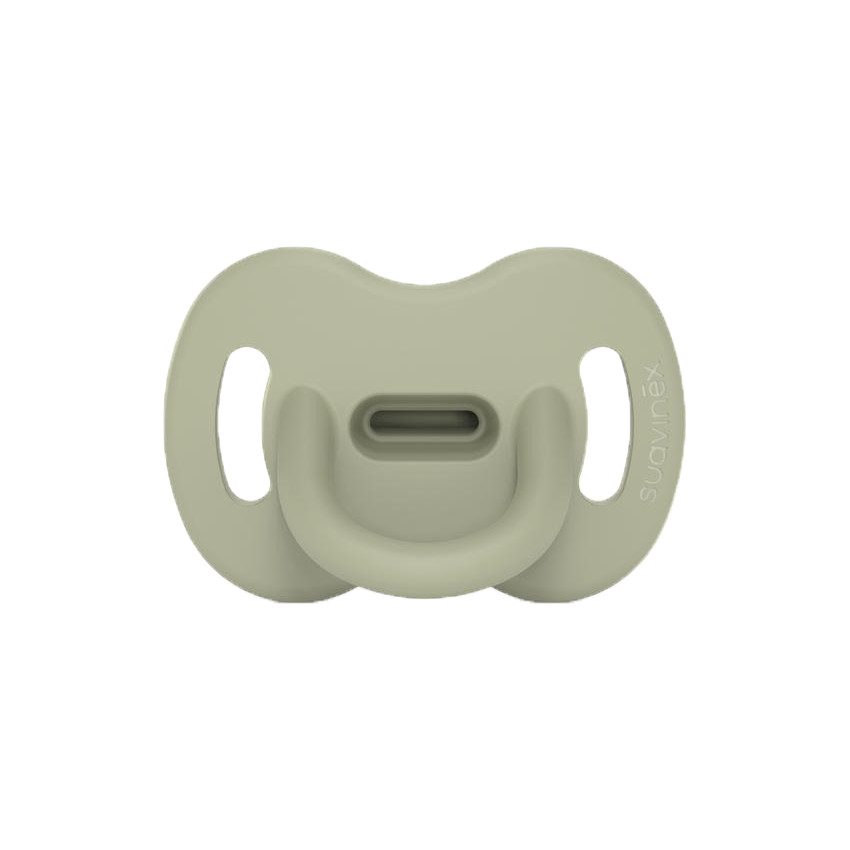 Chupete reversible de silicona Colour Essence 0-6M verde 