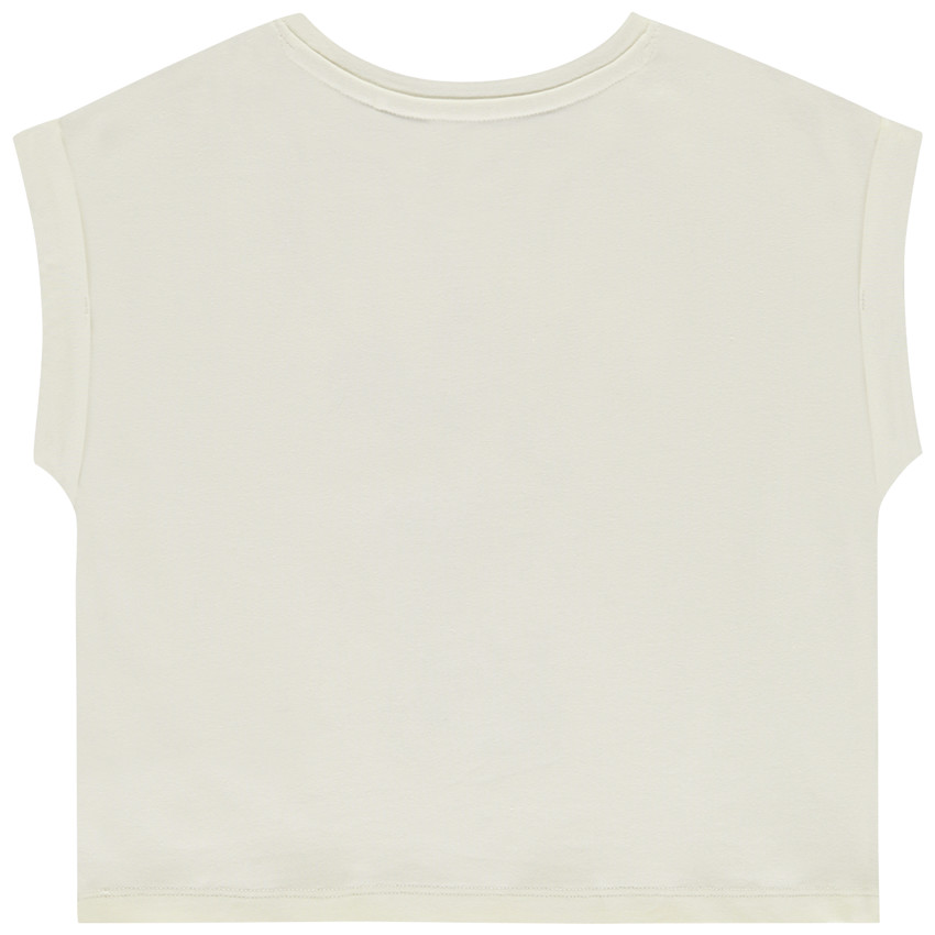 Camiseta de manga corta corte boxy Minnie Disney para niña 